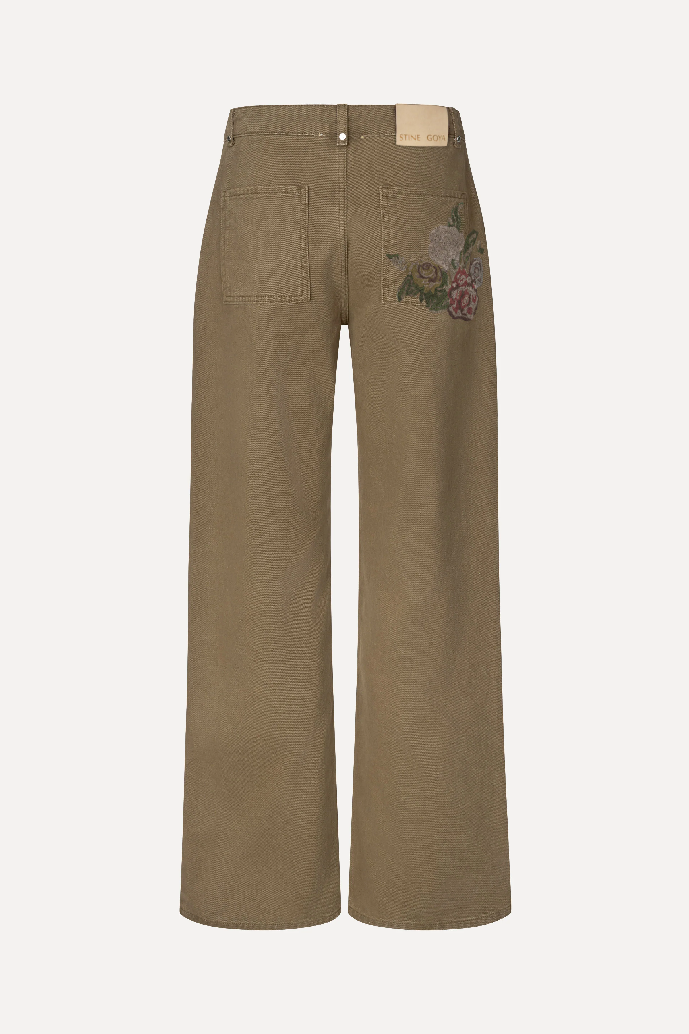 Baggy Fit Pants - Ephemeral Bloom - Image 4