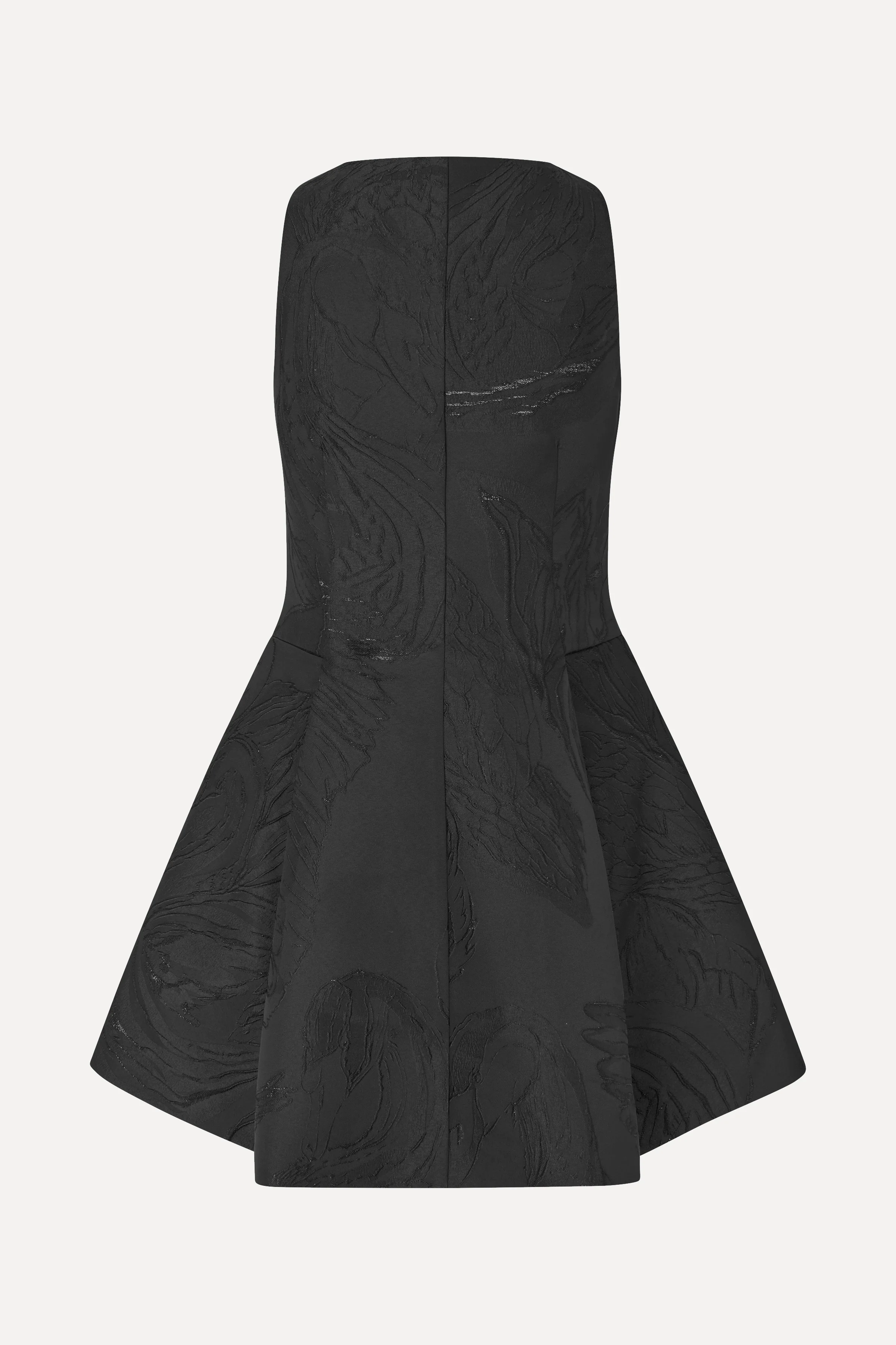 Button-up Mini Dress - Swans - Image 4