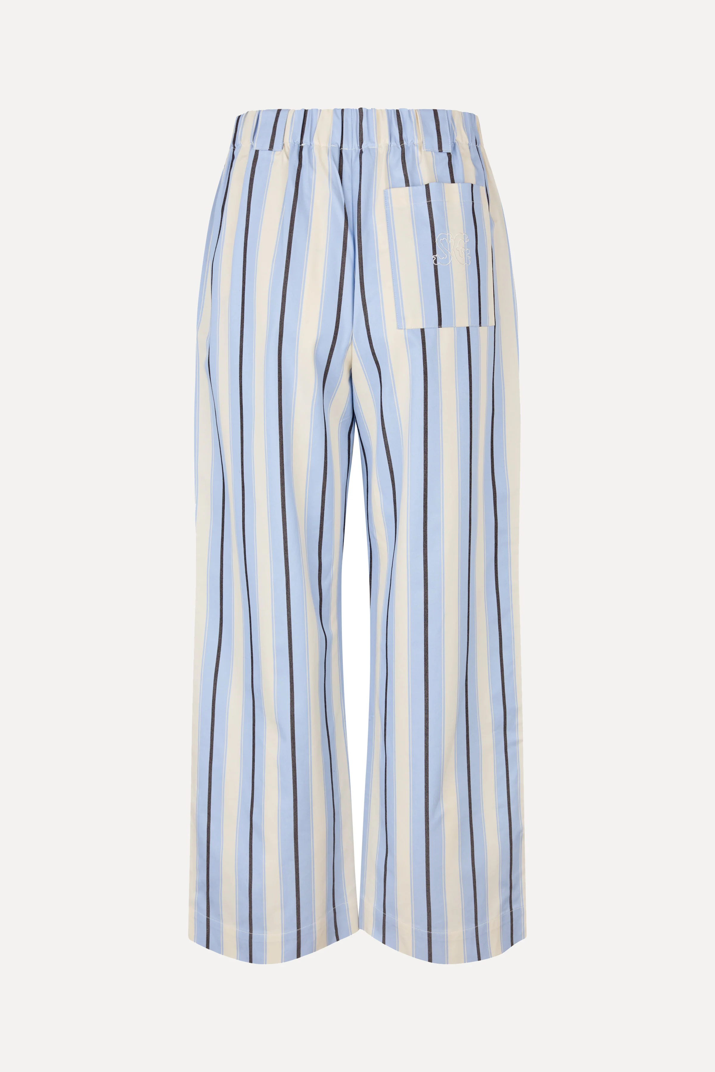 Cropped Pants With Tab - Lightwave Stripes - Image 4