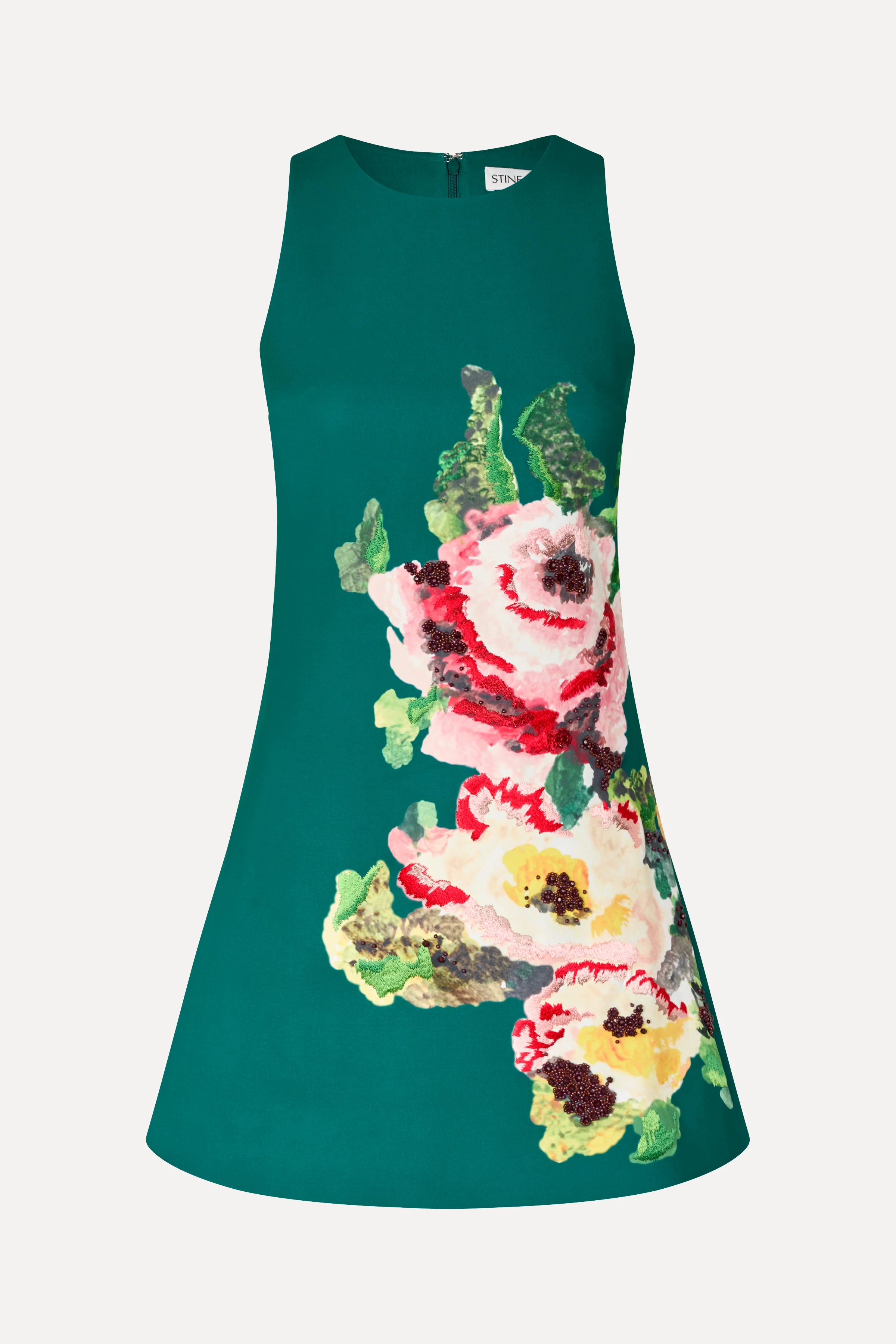 Garter Mini Dress - Ephemeral Bloom - Image 3