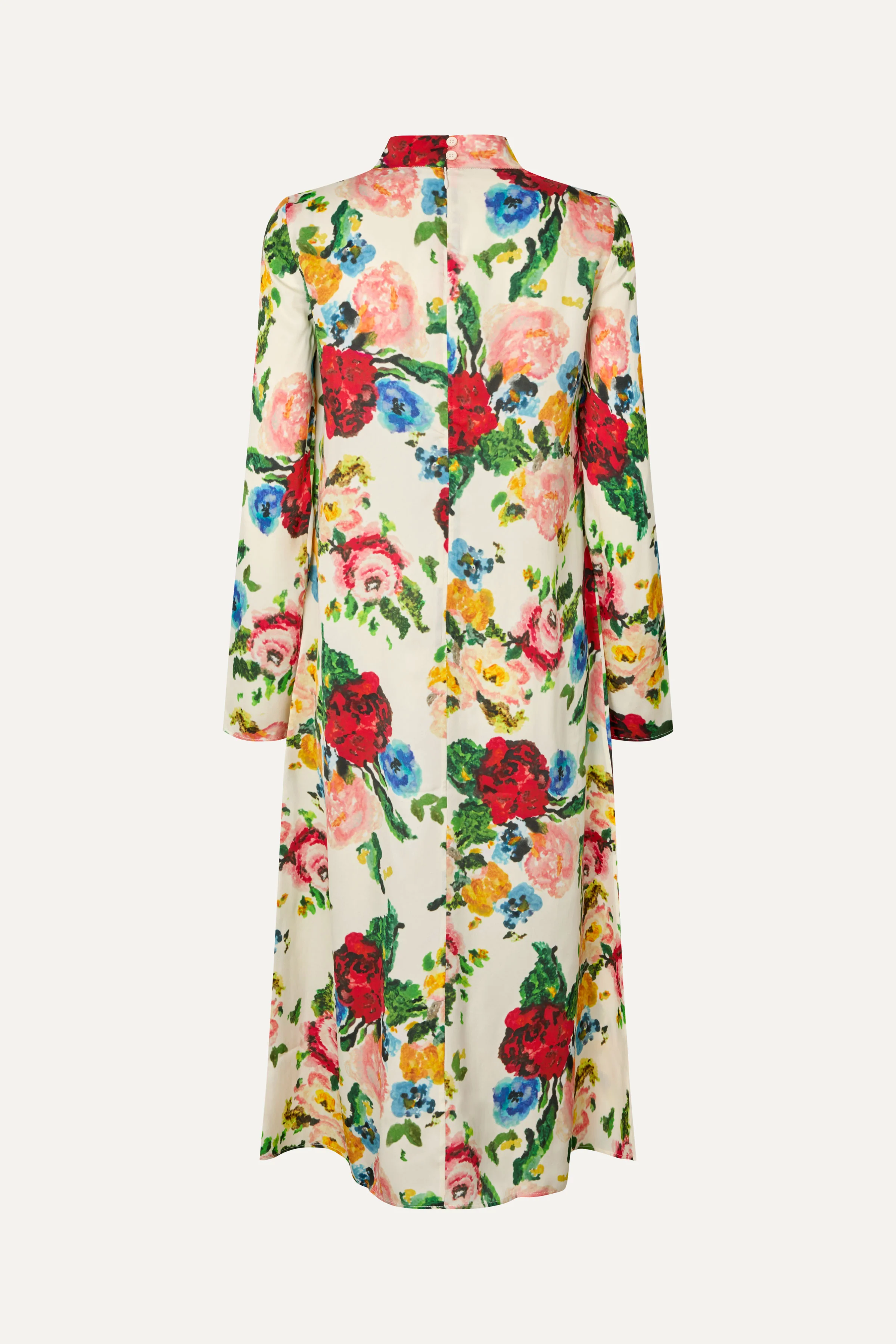 Long Sleeve Midi Dress - Ephemeral Bloom - Image 4