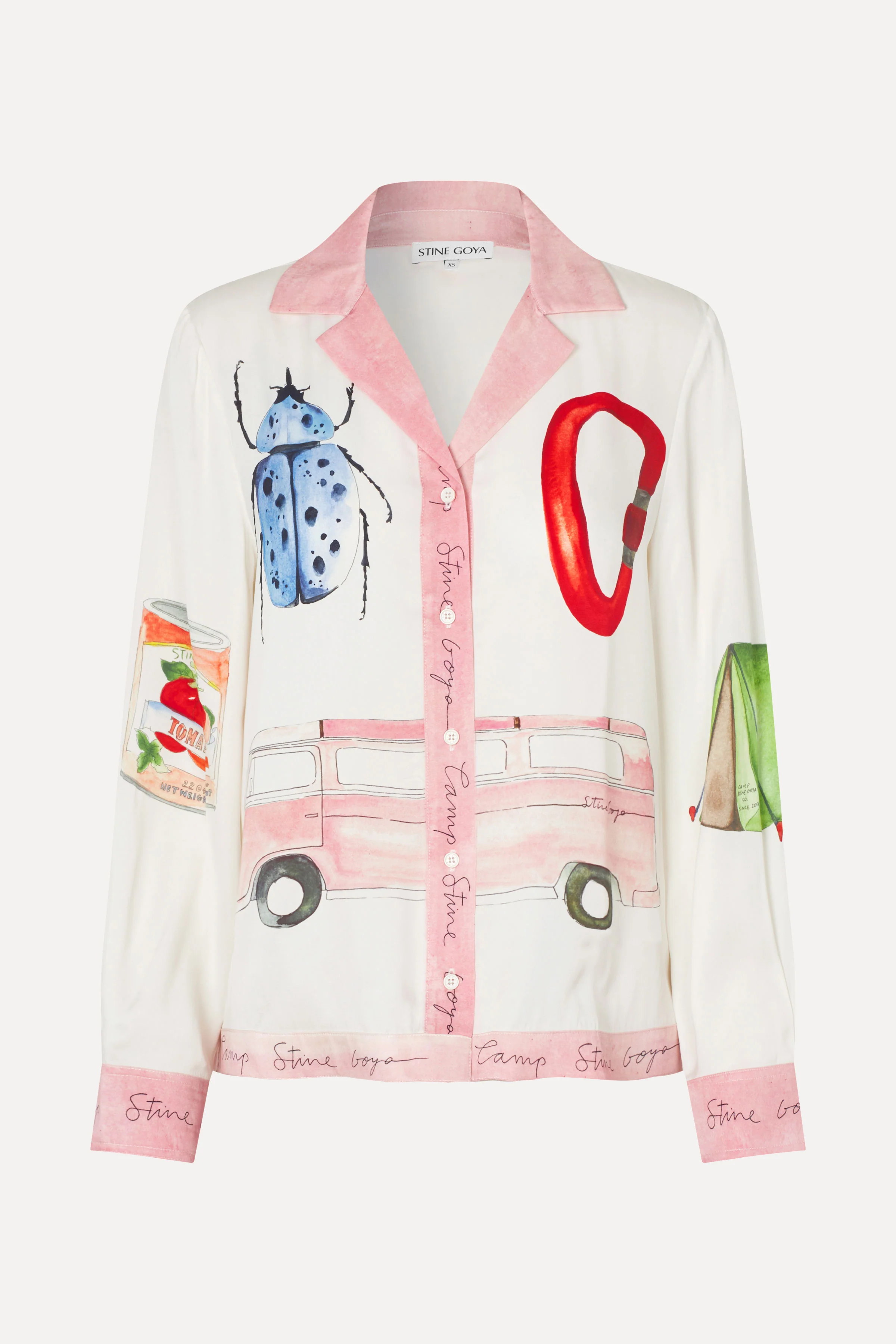 Loose Long Sleeve Shirt - Camp Stine Goya