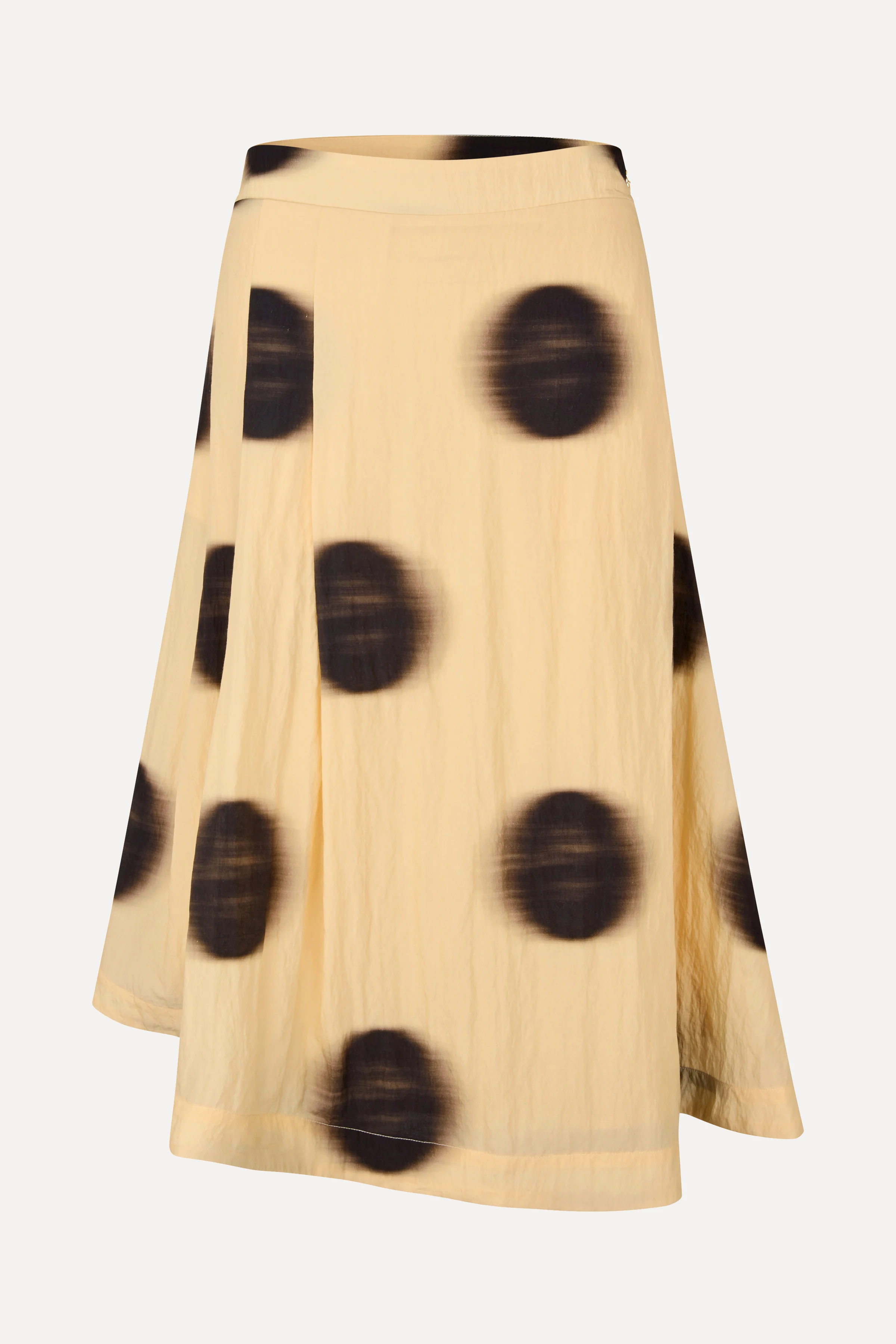 Pleated Midi Skirt - Dots in Motion - Image 3