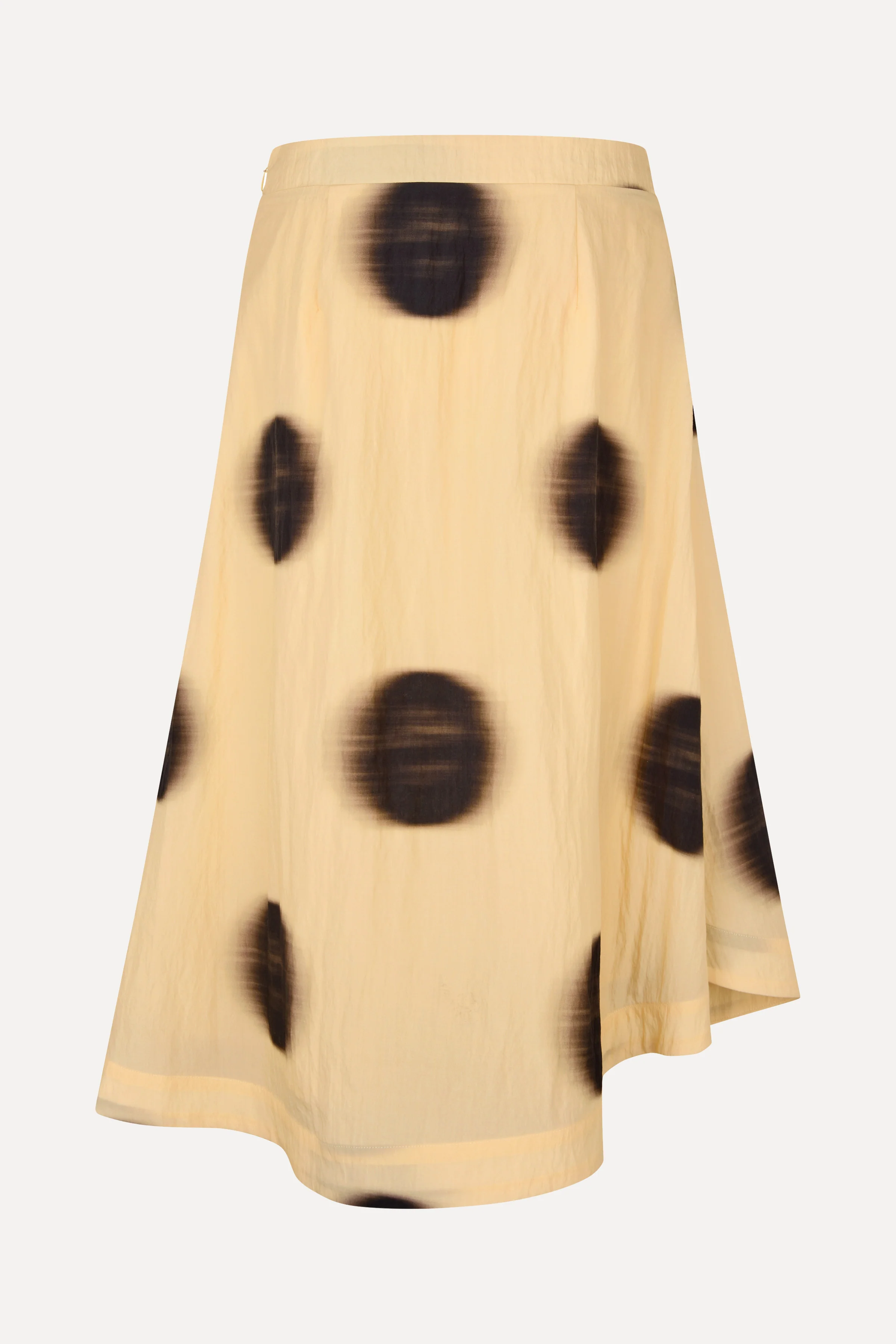 Pleated Midi Skirt - Dots in Motion - Image 4