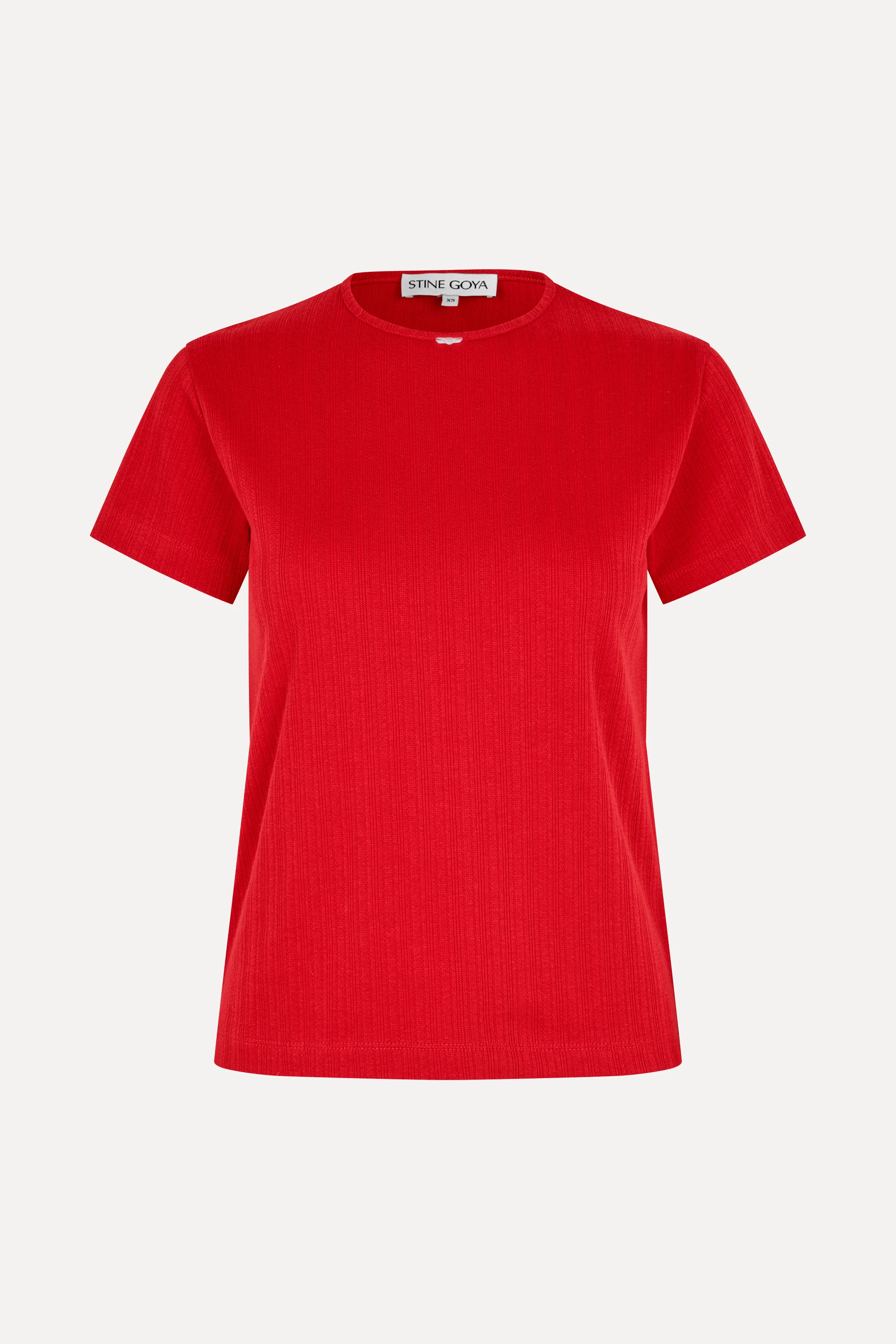 Short Sleeve Relaxed T-Shirt - Velocity Red - Image 3