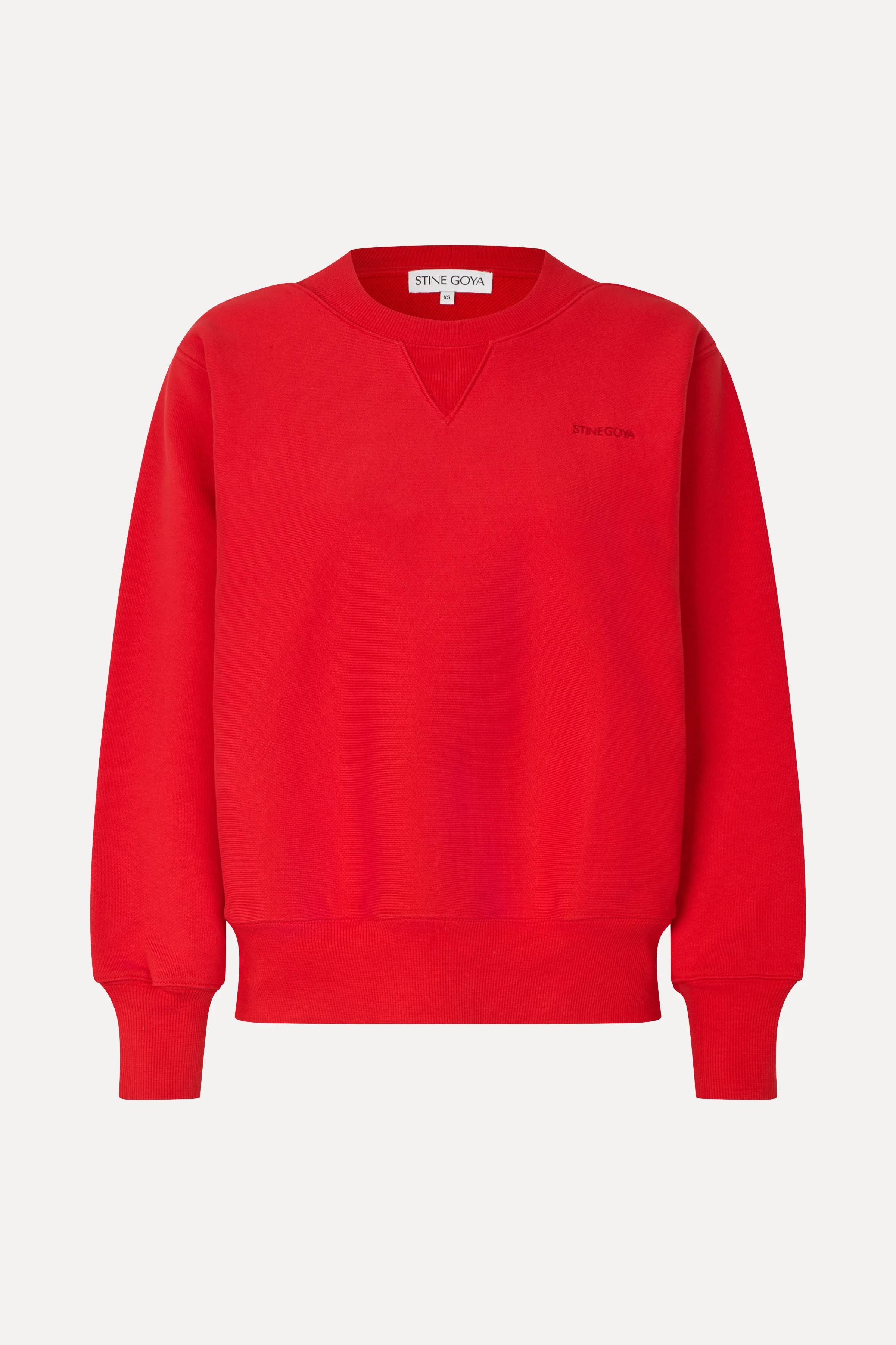 Side Panel Sweatshirt - Fiery Red - Image 3