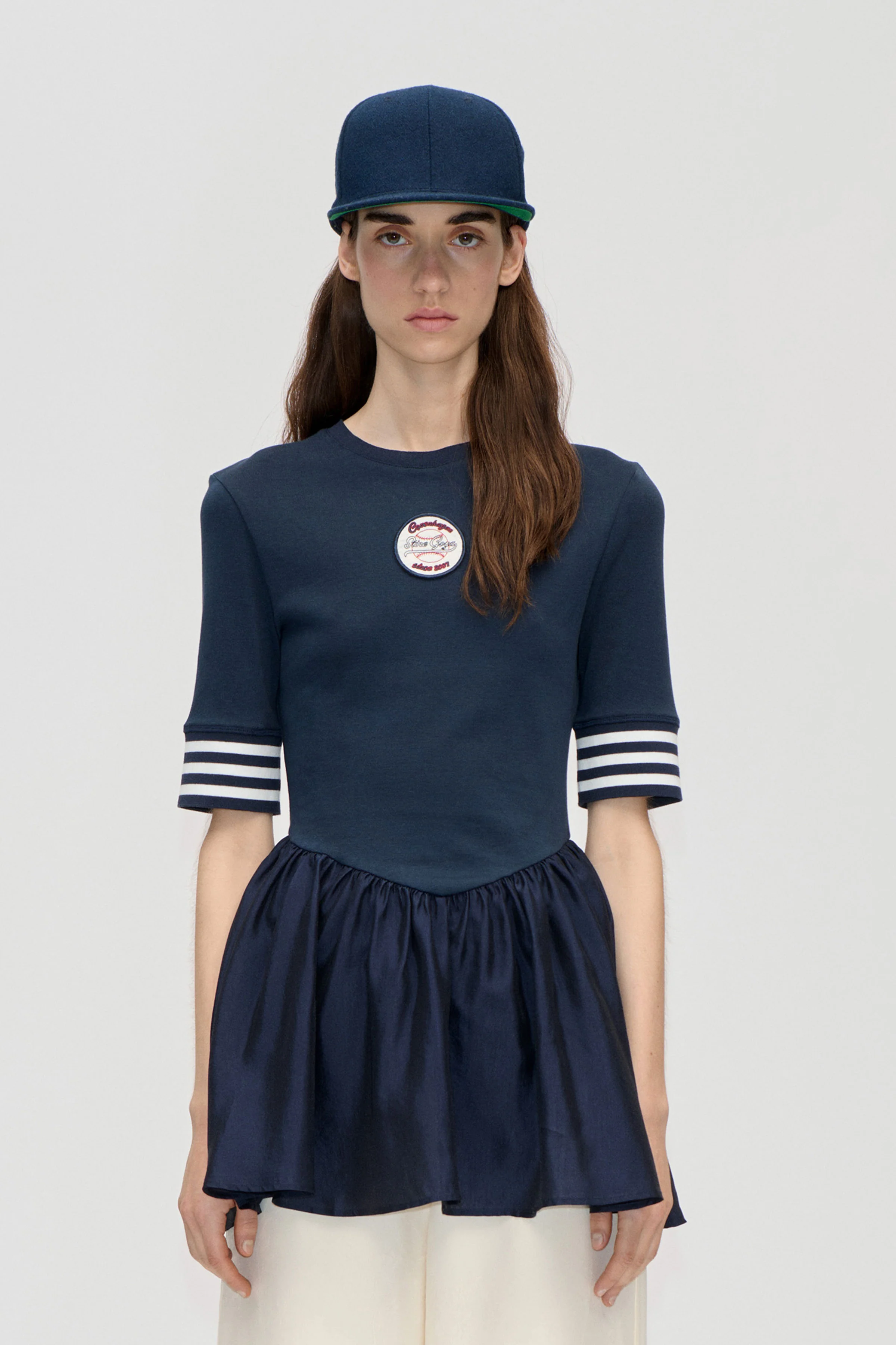 Sportif Ruffle Top - Baseball SG Patch - Image 3