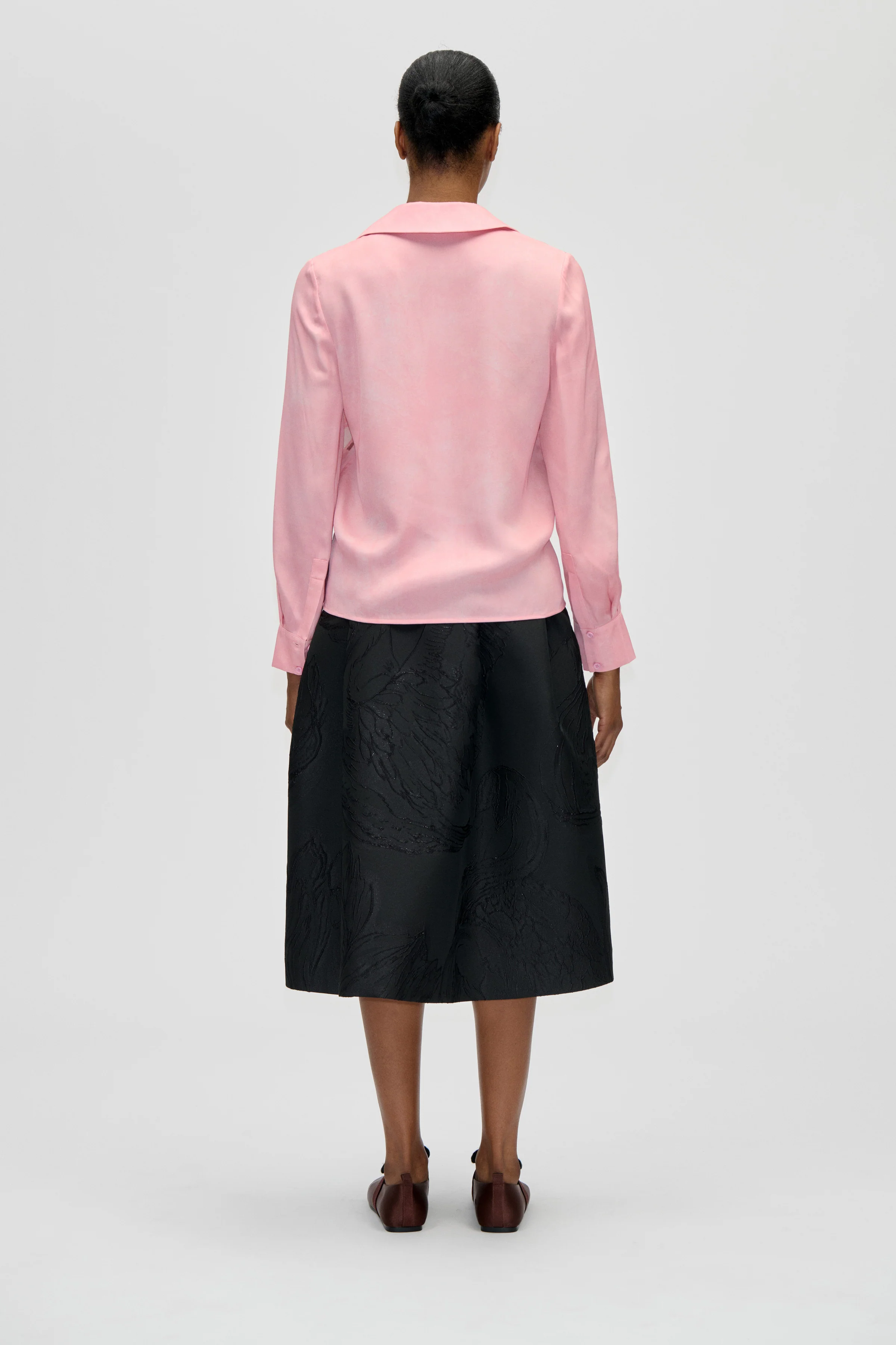 Wide Point Collar Shirt - Swans - Image 2